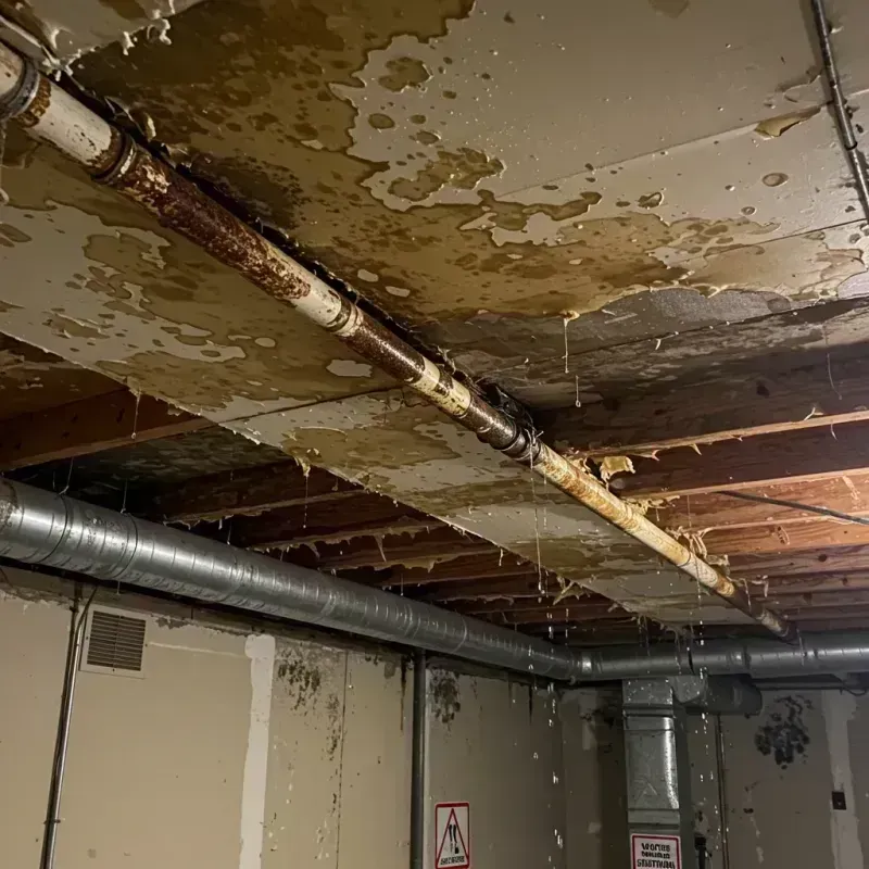 Ceiling Water Damage Repair in Meade County, KS