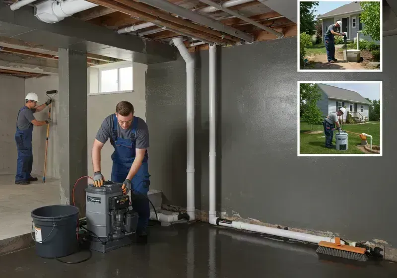 Basement Waterproofing and Flood Prevention process in Meade County, KS